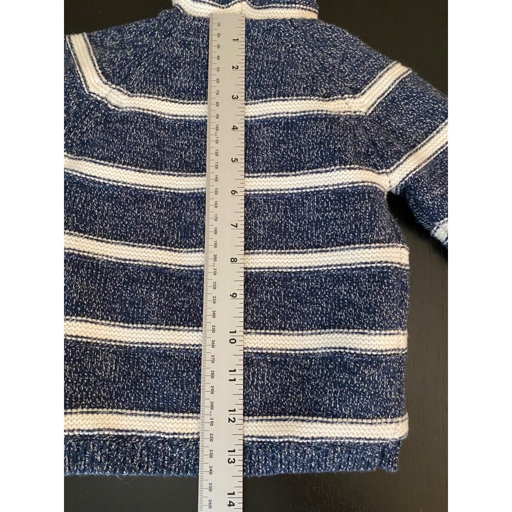 Mayoral Baby Cozy Fleece-Lined Hooded Knit Duffle Sweater 12mth Toggle - Picture 10 of 10